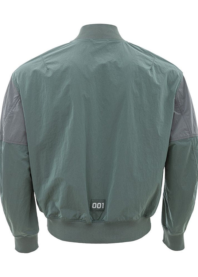 Armani Exchange Exquisite Green Polyamide Men's Jacket