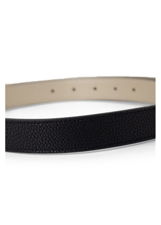 Armani Exchange Gold Polyester Belt