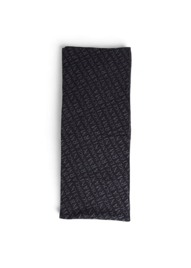 Armani Exchange Gray Polyamide Scarf