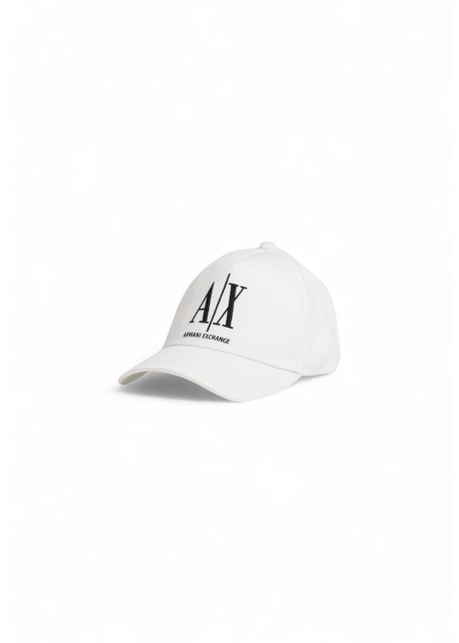 Armani Exchange White Cotton Hats & Cap