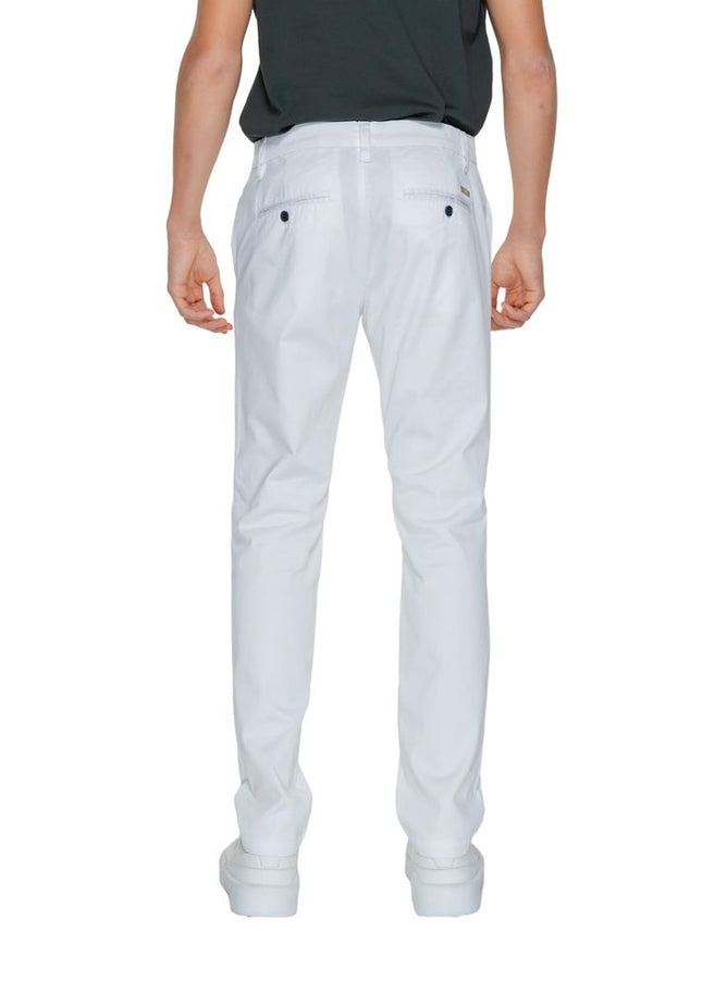 Armani Exchange White Cotton Jeans & Pant