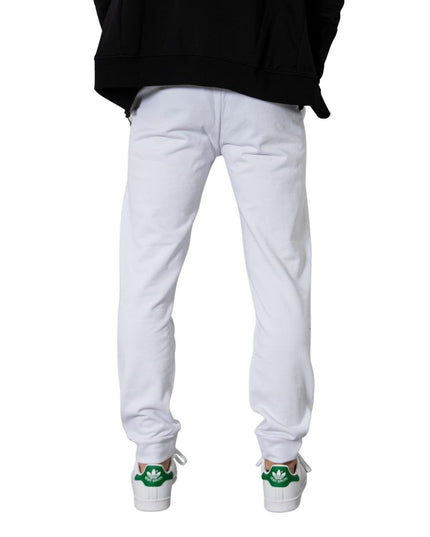 Armani Exchange White Cotton Jeans & Pant