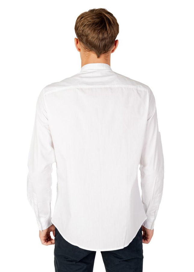 Armani Exchange White Cotton Shirt