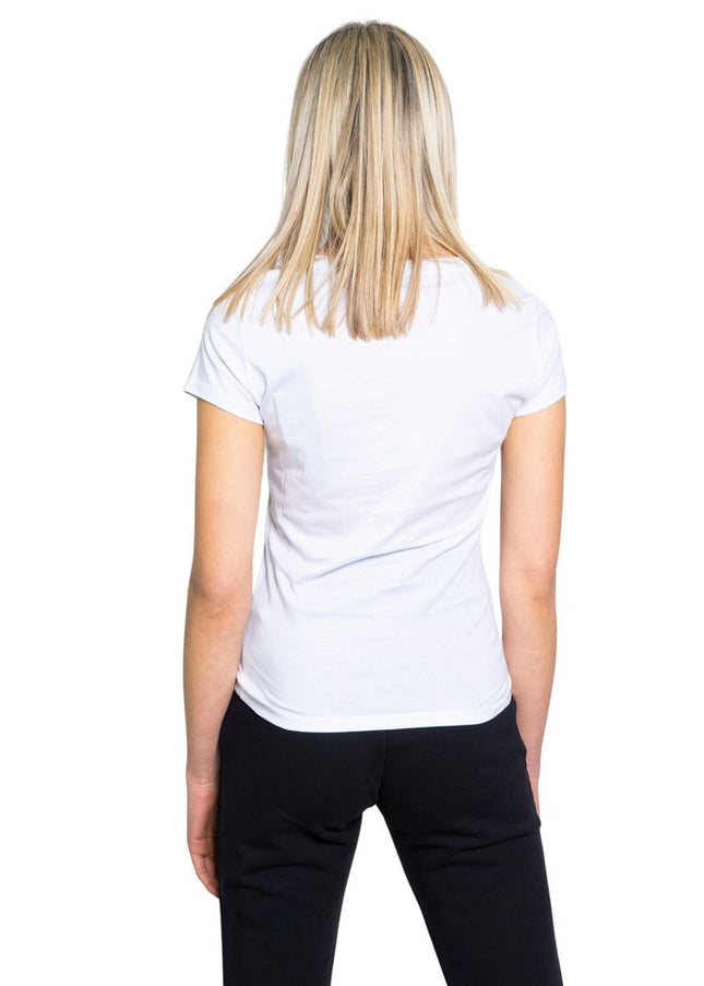 Armani Exchange White Cotton Tops & T-Shirt