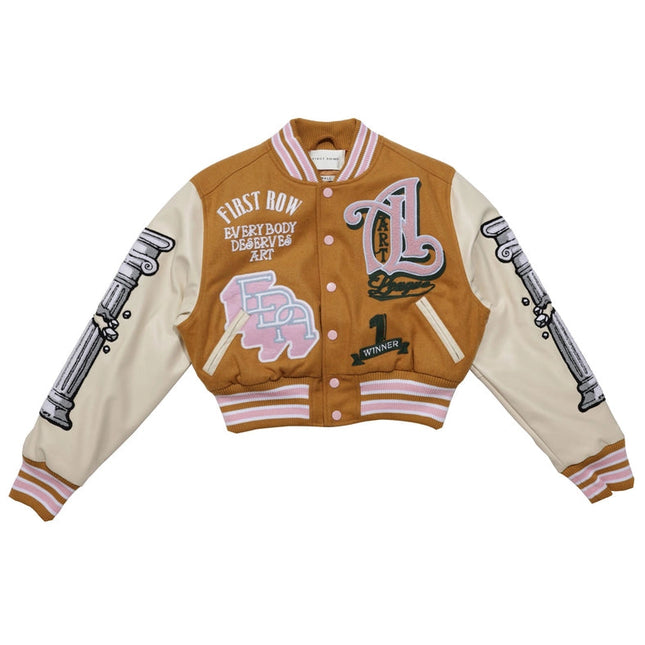 Art League Multi Patches Varsity Jacket Women