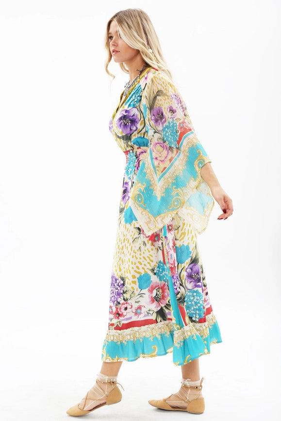 Artisan Leopard Maxi Dress-Dress-Aratta-Urbanheer