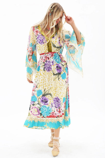 Artisan Leopard Maxi Dress-Dress-Aratta-XS-Urbanheer