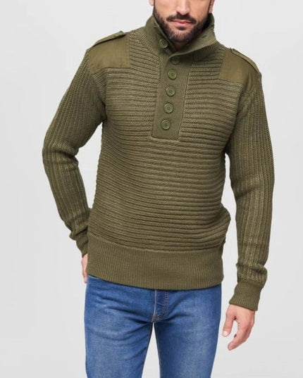 Austrian Alpine Army Sweater olive