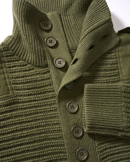 Austrian Alpine Army Sweater olive