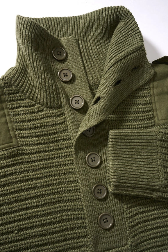 Austrian Alpine Army Sweater olive