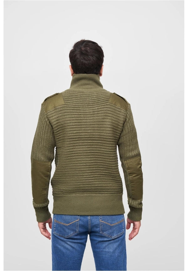 Austrian Alpine Army Sweater olive