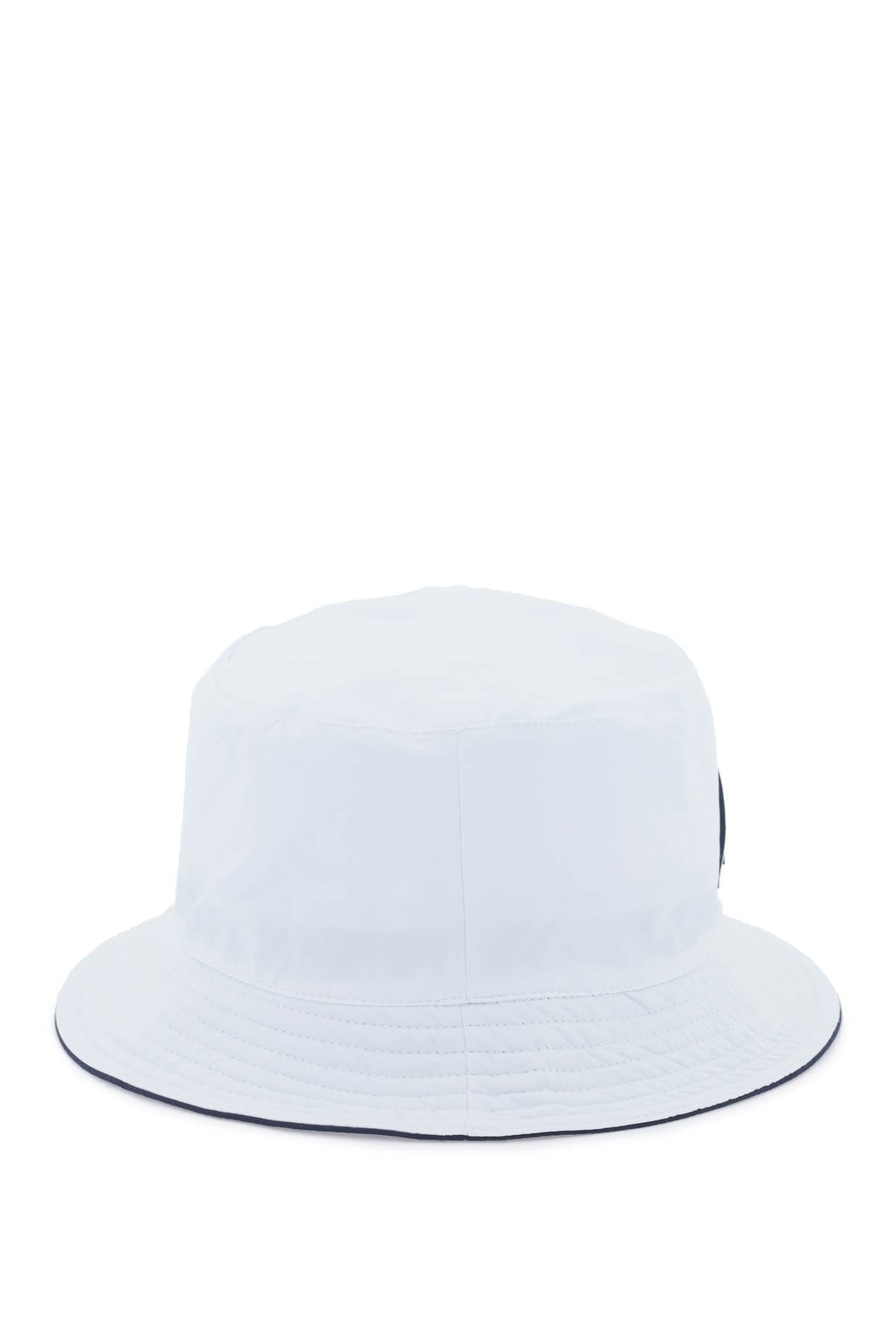 Autry logo patch bucket hat-women > accessories > scarves and gloves-Autry-os-White-Urbanheer