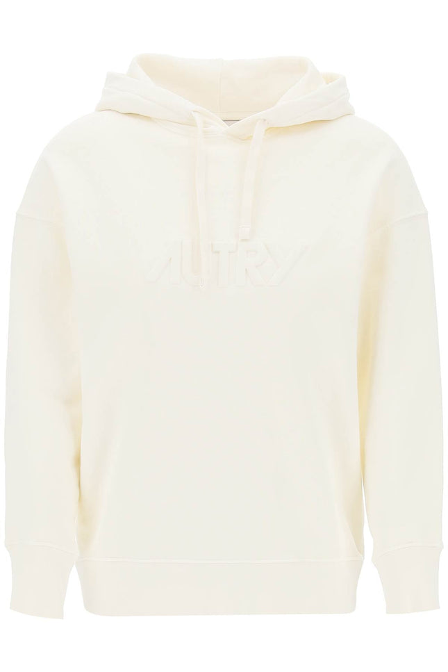 Autry embossed logo hoodie