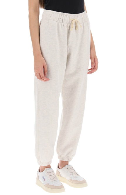 Autry melange sweatpants with logo patch