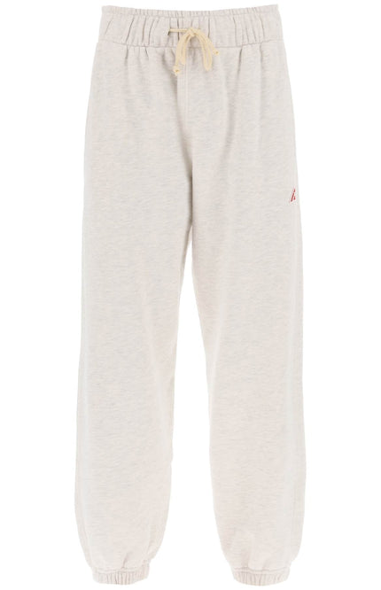 Autry melange sweatpants with logo patch