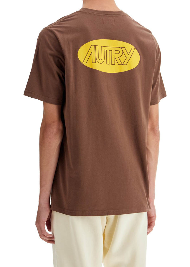 Autry relaxed fit logo print t-shirt