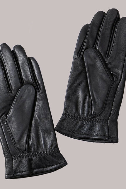 Aw Gloves - Sumptuous Black Soft Italian Leather