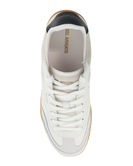 Axel Arigato white leather and suede sneakers dice t-toe with recycled materials