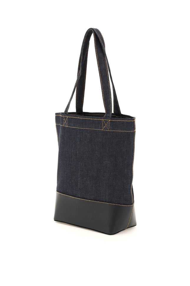 Axel Small Denim Tote Bag-men > bags > tote bags-A.P.C.-os-Blu-Urbanheer