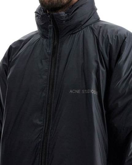 Acne Studios lightweight down jacket with patches