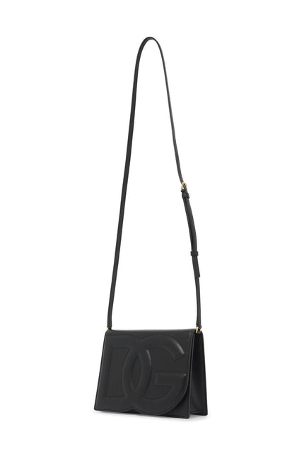 Dolce & Gabbana leather dg logo crossbody bag