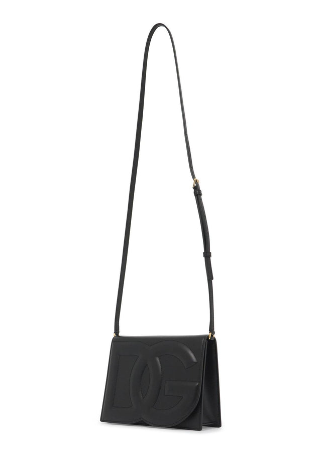 Dolce & Gabbana leather dg logo crossbody bag