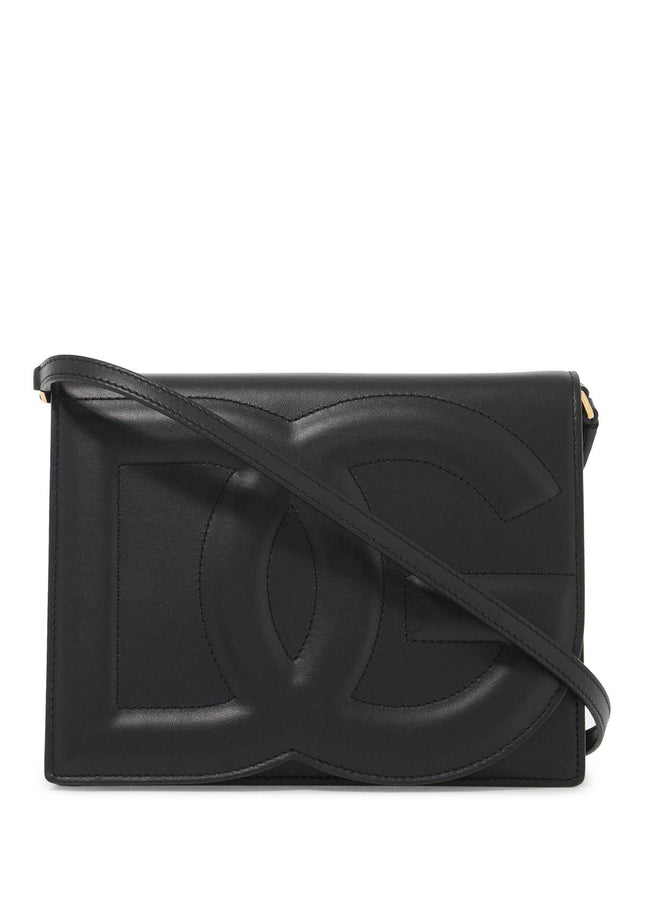 Dolce & Gabbana leather dg logo crossbody bag