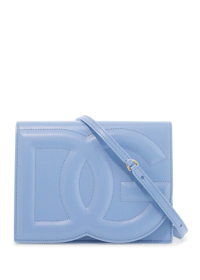 Dolce & Gabbana leather dg logo crossbody bag