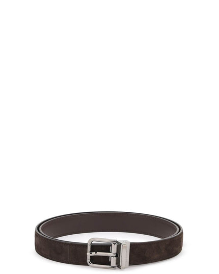 Dolce & Gabbana suede belt for stylish