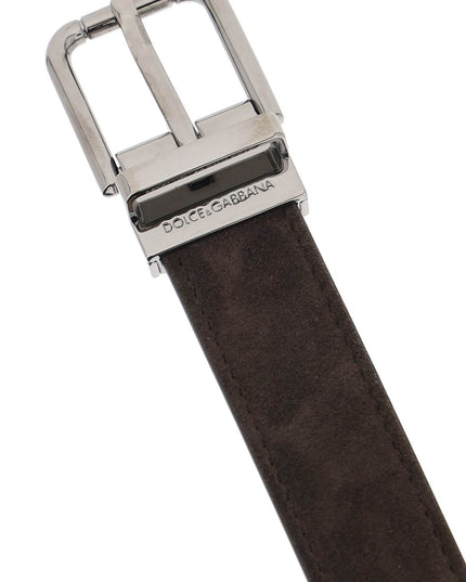 Dolce & Gabbana suede belt for stylish