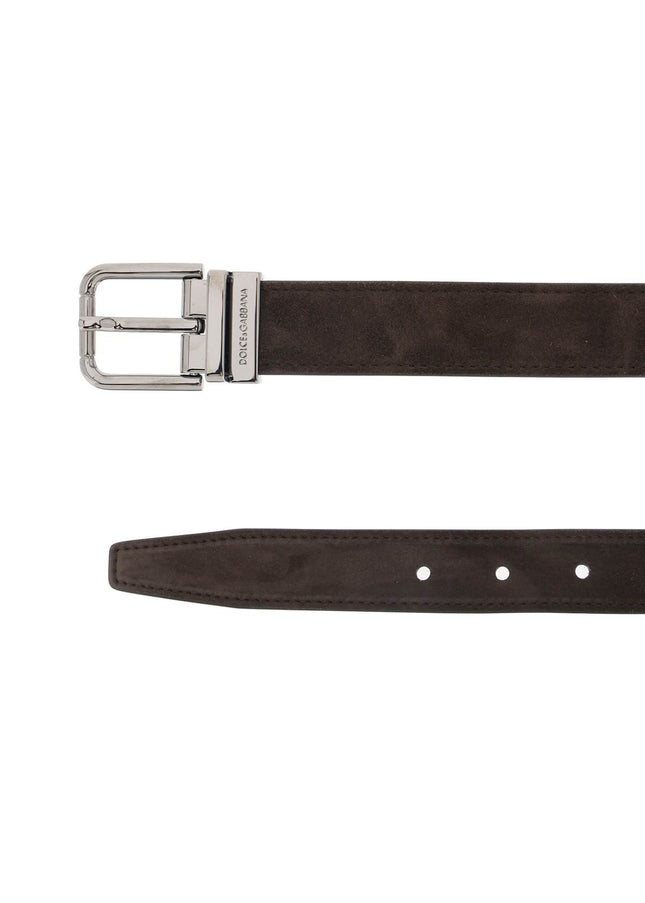 Dolce & Gabbana suede belt for stylish