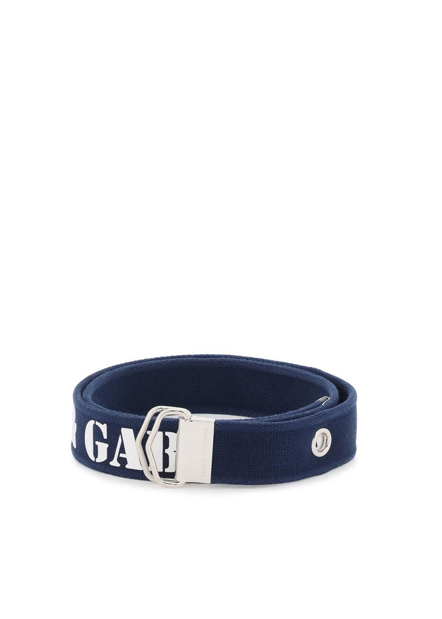 Dolce & Gabbana 'logo tape belt in ribbon