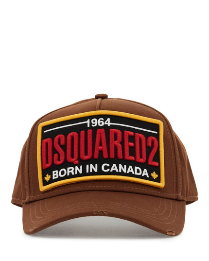 Dsquared2 baseball cap with logo patch