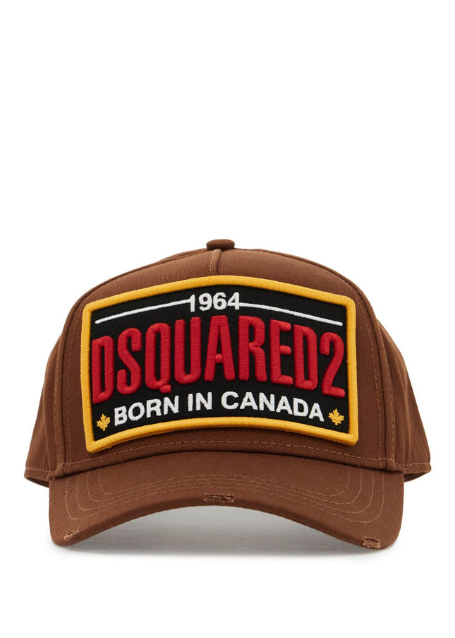 Dsquared2 baseball cap with logo patch