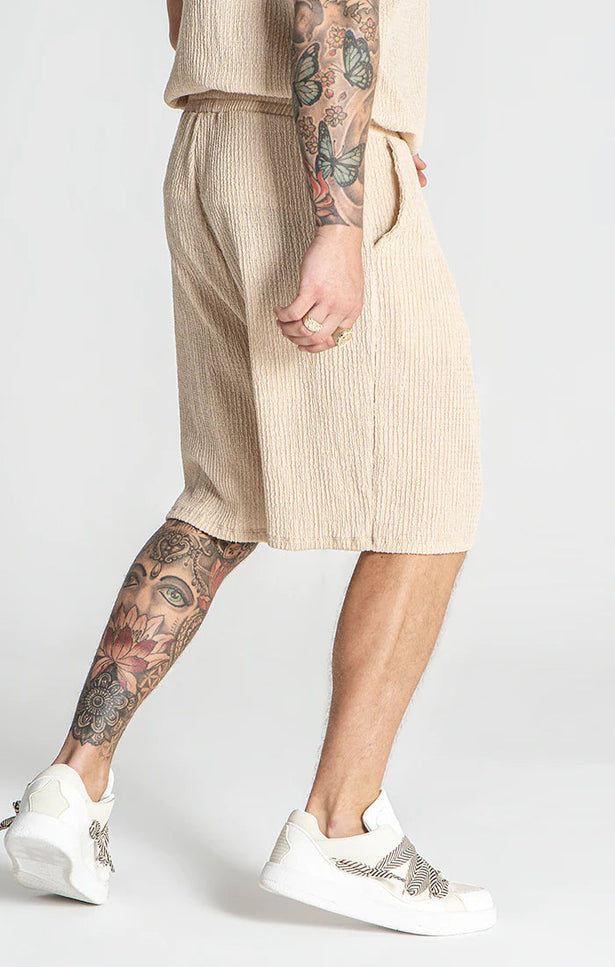 BEIGE RESORT SHORTS-SWIMSHORTS-Gianni Kavanagh-Urbanheer