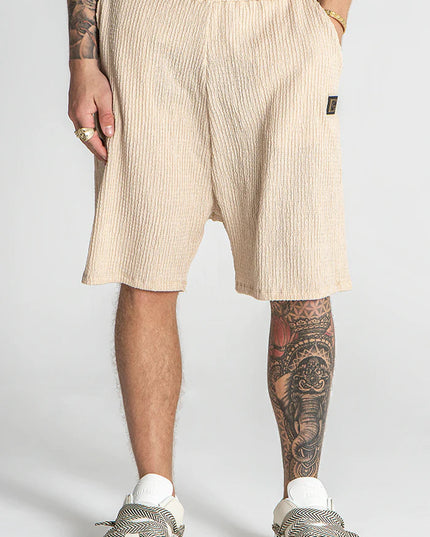 BEIGE RESORT SHORTS-SWIMSHORTS-Gianni Kavanagh-XS-Urbanheer