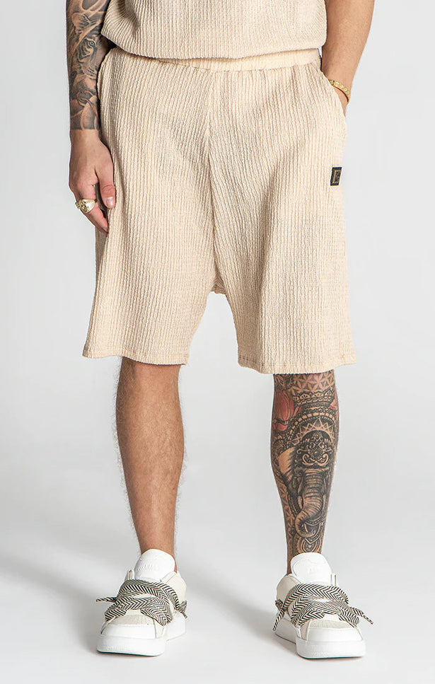 BEIGE RESORT SHORTS-SWIMSHORTS-Gianni Kavanagh-XS-Urbanheer