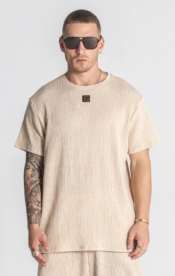 BEIGE RESORT TEE-Tee-Gianni Kavanagh-XS-Urbanheer