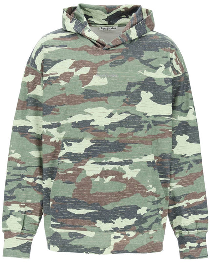 Acne Studios camouflage hoodie sweatshirt with