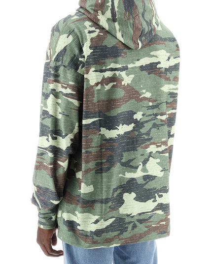 Acne Studios camouflage hoodie sweatshirt with