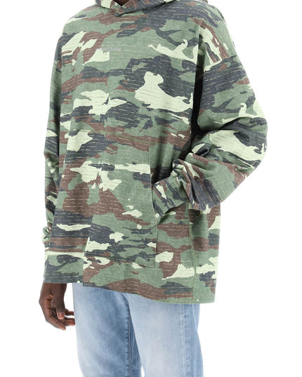 Acne Studios camouflage hoodie sweatshirt with