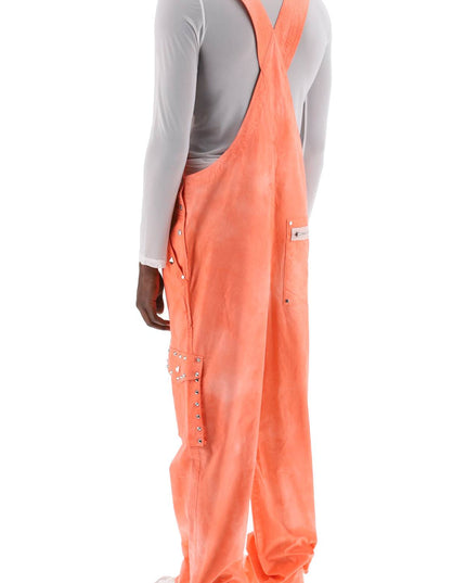 Acne Studios cotton overalls with studs