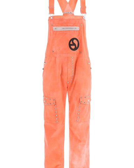 Acne Studios cotton overalls with studs