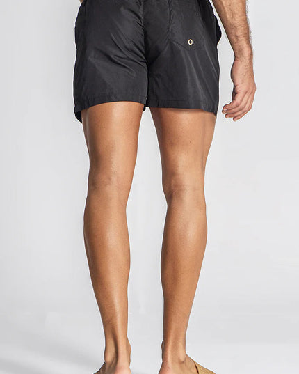 BLACK AUTHENTIC SWIMSHORTS-SWIMSHORTS-Gianni Kavanagh-Urbanheer