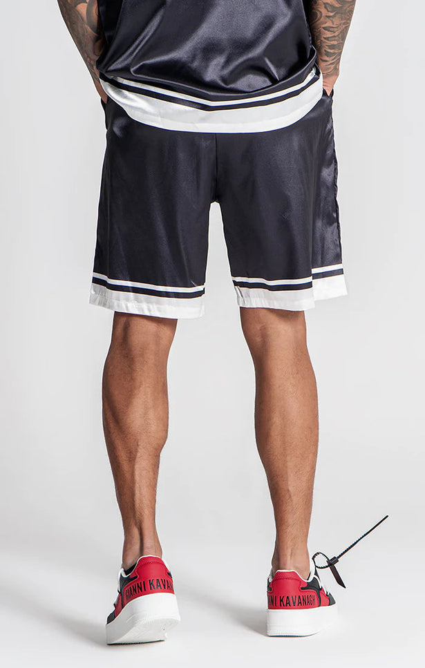 BLACK CUBANITO SHORTS-Shorts-Gianni Kavanagh-Urbanheer