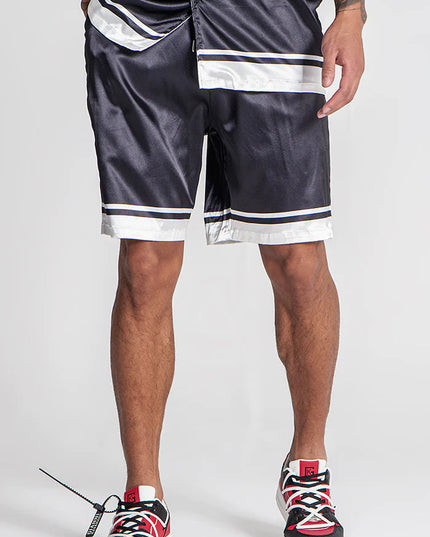 BLACK CUBANITO SHORTS-Shorts-Gianni Kavanagh-Urbanheer