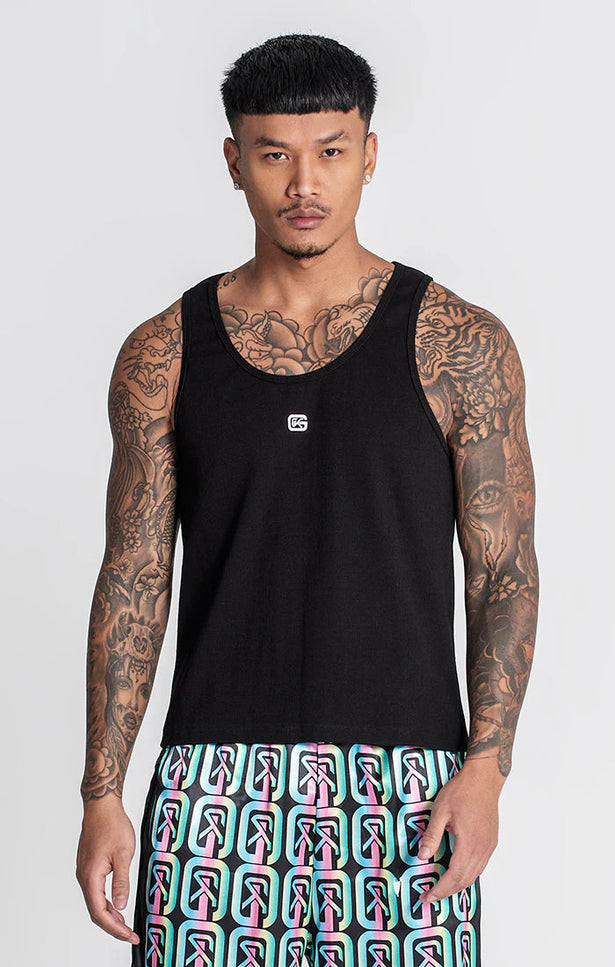 BLACK ID TANKTOP-Tank Tops-Gianni Kavanagh-XS-Urbanheer