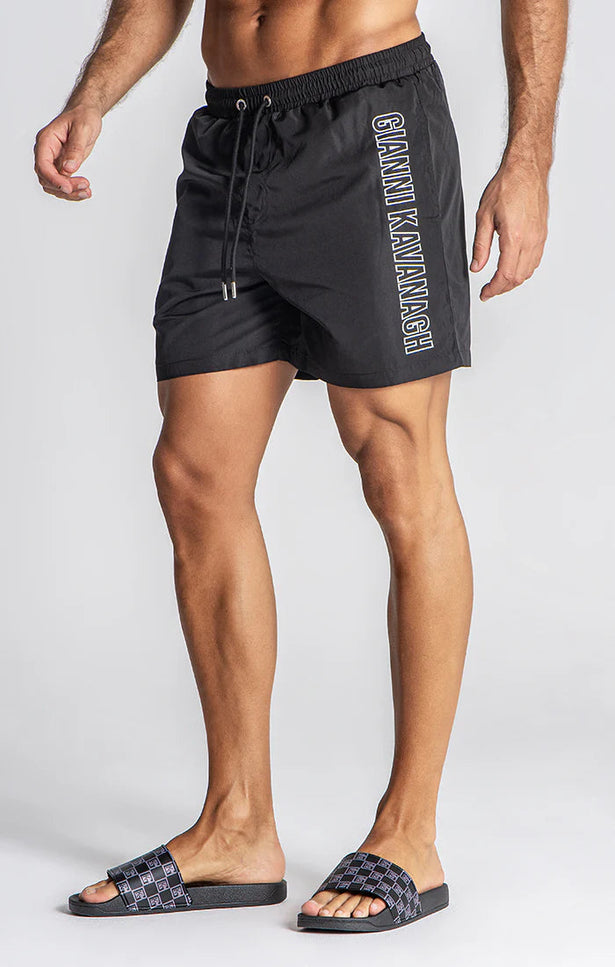 BLACK LIMIT SWIMSHORTS-SWIMSHORTS-Gianni Kavanagh-Urbanheer