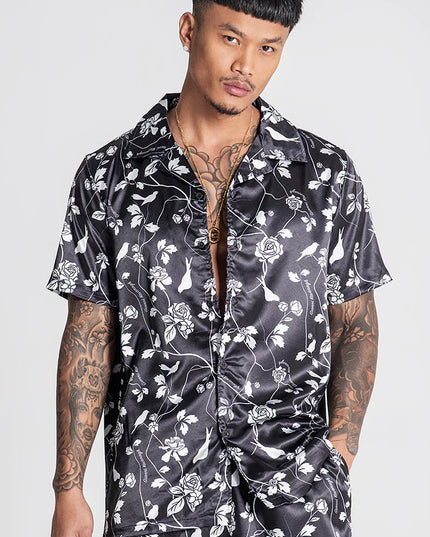 BLACK LOS FELICES SHIRT-SHIRT-Gianni Kavanagh-XS-Urbanheer