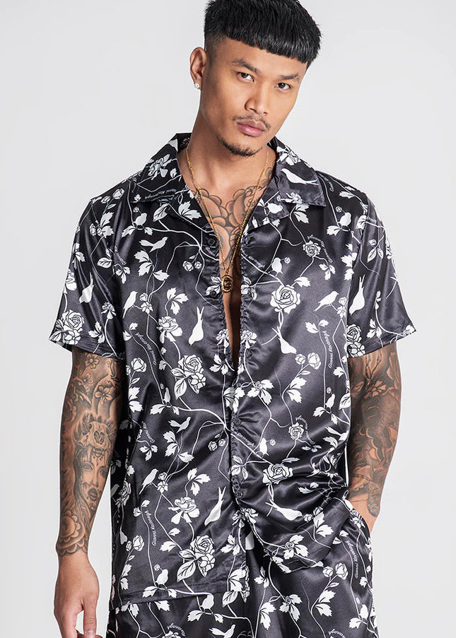 BLACK LOS FELICES SHIRT-SHIRT-Gianni Kavanagh-XS-Urbanheer